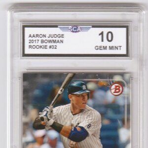 AARON JUDGE 2017 BOWMAN ROOKIE CARD NEW YORK YANKEES OUTFIELDER